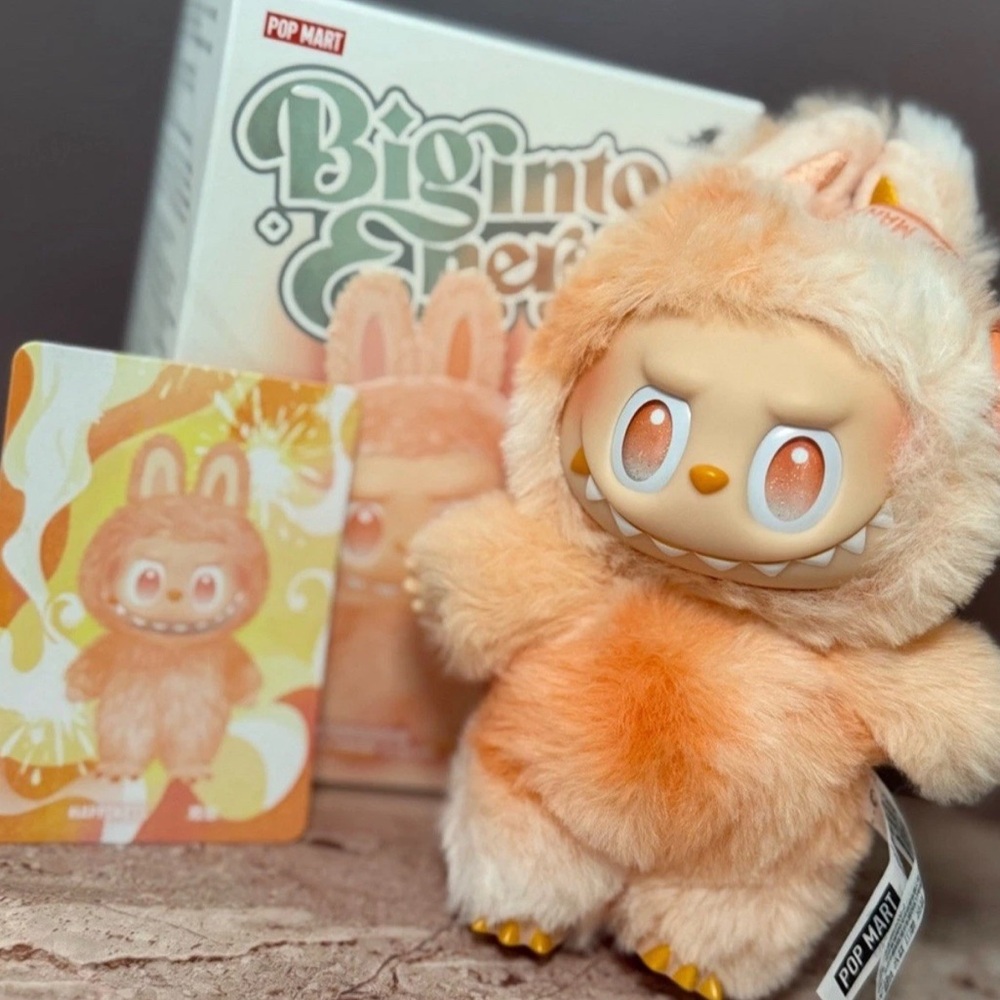 Pop Mart Bigtooth Orange Bunny Figure